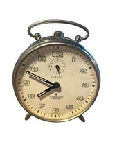 ⭕️ Orologio Sveglia Tavolo Vintage Anni 70 Junghans Repeat Silentic Made Germany
