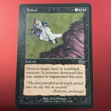 Magic the Gathering MTG Befoul (116) Urza's Saga LP