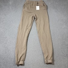 NWT Joah Brown Empire Jogger XS/S Brown French Terry Sweat Pants High Waist