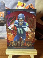2023 Jaxon Smith-Njigba Phoenix RC FU-12 Fired Up Red Prizm /199 Hot SSP!