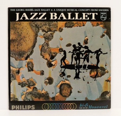 Georg Riedel - Jazz Ballet LP 1964 W/L Promo Philips PHS-600-140 DG Stereo EX/EX