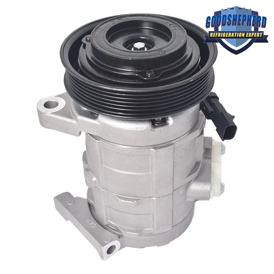 For Chrysler Town & Country Dodge Grand Caravan 2001-07 3.3L 3.8L A/C Compressor - Image 2 of 4