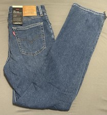 NWT Levis 724 High Rise Slim Straight Premium Quality Womens 29/32 Zip Leg Big E