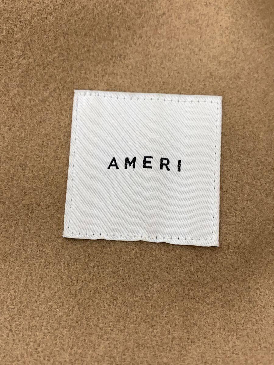 AMERI Wool Coat S Camel Used Warm Classic Fall Wi… - image 3