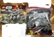 lego star wars clone turbo tank 75151 98.8% Complete With Manuals, BUILD ONLY