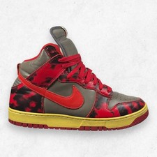 Nike Dunk High 1985 Acid Wash University Red Yellow Men's 10.5 DD9404-600