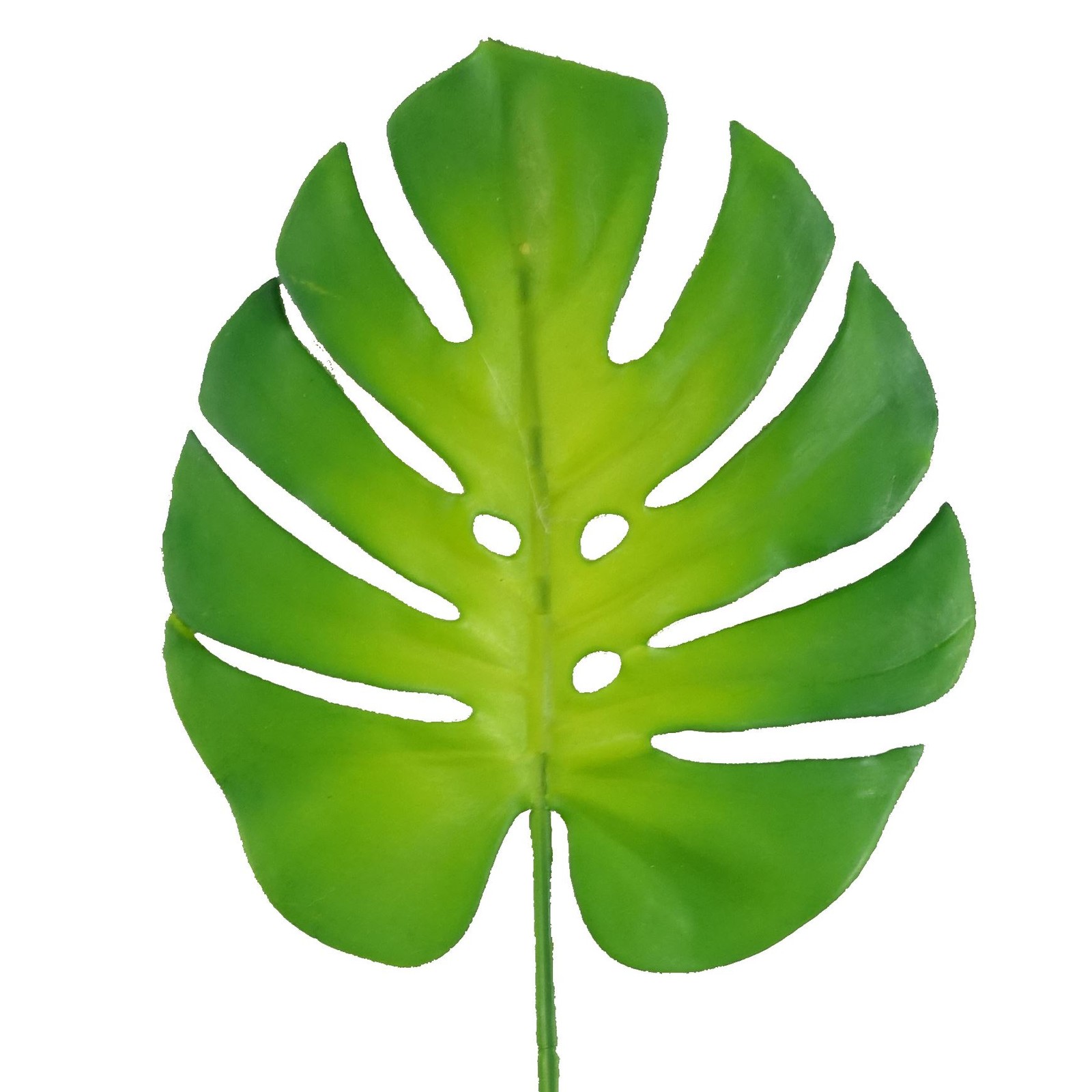 55cm Artificial Monstera Leaf Realistic Tropical Faux Plant Home Decor