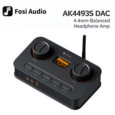 Fosi Audio K7 Desktop DAC Headphone Amplifier USB-C AK4493S Bluetooth 4.4mm
