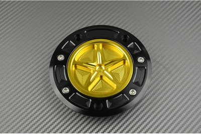 Benzinklappe Schnelltank Gold ohne Schlüssel für Honda CB1000 F BIG ONE 1994-01