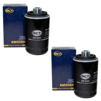 ÖLfilter 2 X SCT SM 5086 FüR Audi A5 A3 A4 A6 Seat Leon Skoda Volkswagen Golf