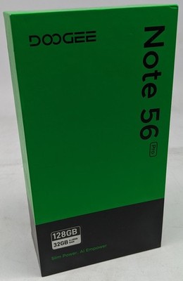 Doogee Note56 Pro 6,56'' 90Hz HD+ Android Smartphone 4+128GB Face Unlock entsperrt