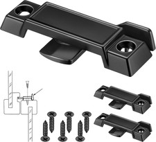 3 Pack Window Sash Locks Compatible with -Line F2590, Black  2-1/4" Hole Center