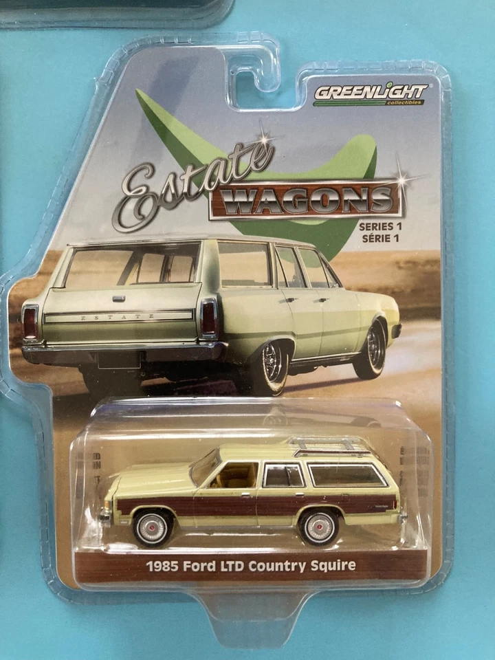 Greenlight Mercury Grand Marquis Colony & Ford Country Squire & Crown Wagon Lot - Image 3 of 4