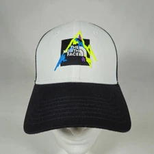 The North Face EMB Mudder Trucker Hat TNF White Black Cap Mens One Size Snapback
