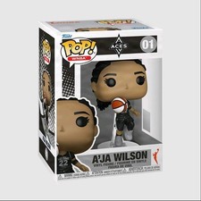 Funko Pop! Vinyl WNBA A'ja Wilson Las Vegas Aces #01 Basketball Figure
