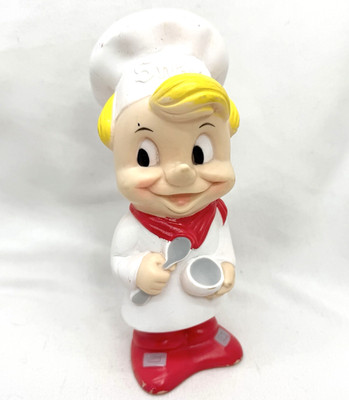 1970 s Snap Kellog s Rice Krispies Rubber Squeaker Toy Figure Works