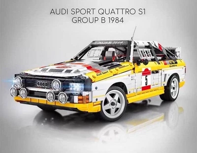 Happy Build YC-23043 Audi Sport Quattro S1 (Fernbedienung extra best.) Klemmbaus