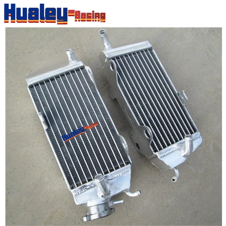 Radiador de aluminio L&R para Yamaha YZ250 YZ 250 YZ250K 1984 1985 2 tiempos Foto 3 de 4