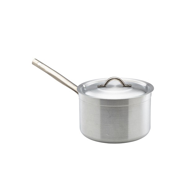 Sauce Pan Aluminium Home Bar Food Presentation Sauce pan With Lid 4 L