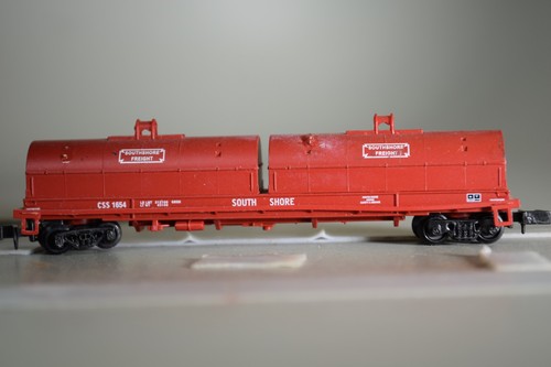 83003 Escala N COCHE BOBINA CABOOSE ROJO CSS FLETE SURSHORE | Condition: Used