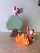 Ostheimer Figuren Rumpelstilchen Baum Linde Eichhörnchen Feuer Ackermann Märchen