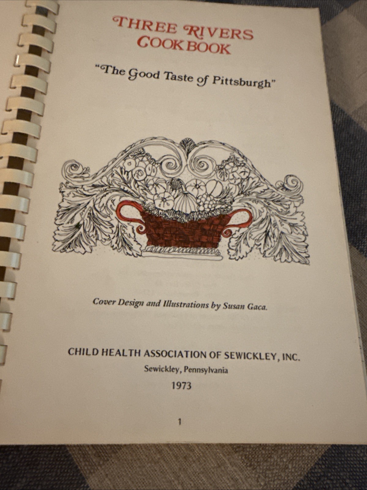 Three Rivers Cookbook Volumes 1, 2, 3 - Taste of Pittsburgh - Vintage Recipes VG
