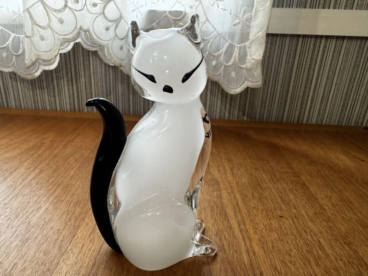Murano Collectible Cat Figurines | eBay
