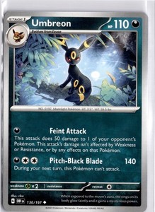 Umbreon 130/197 Obsidian Flames Uncommon
