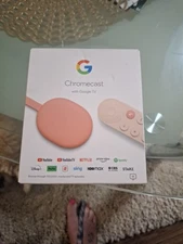 Google Chromecast with Google TV 4К Media Streamer with Google Assistant -...