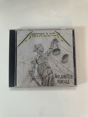 And Justice for All by Metallica (CD, 1988)Time Warner Thrash Metal Used Cd