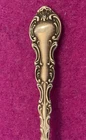 Gorham Strasbourg Pattern 2.75" Sterling Silver Salt Spoon No Monogram