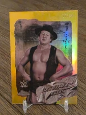 2025 Topps Chrome Cactus Jack WWE Cowboy Bob Orton Rodeo Rebels GOLD 11/50