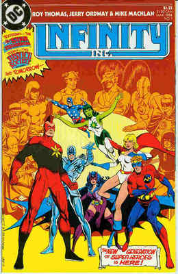 Infinity Inc. # 1 (Jerry Ordway) (USA, 1984)