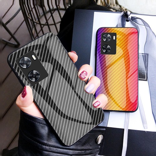 Custodia JIAFEI Per Oppo A57 4G / A57s Con Bordo Dorato - Cover In TPU Morbido Viola, Antigraffio, Design Con Labbra Rialzate, Supporta Ricarica Wireless - 5