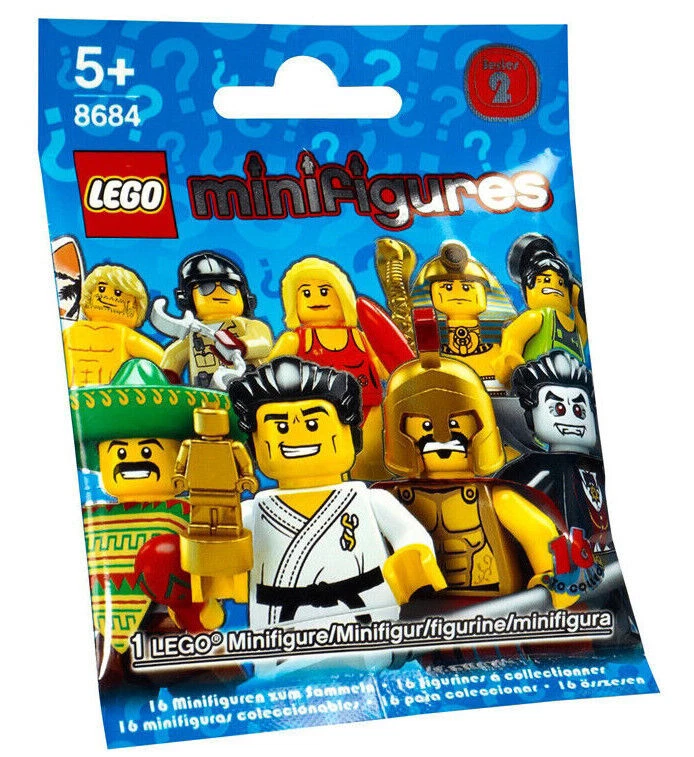 Lego Series 2 Collectible Minifigures 8684 New Factory Sealed 2010 You Pick! - Image 2 of 2