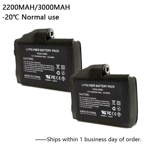 SAVIOR HEAT 2200/3000MAH Rechargeable Battery For Heated Gloves Heated