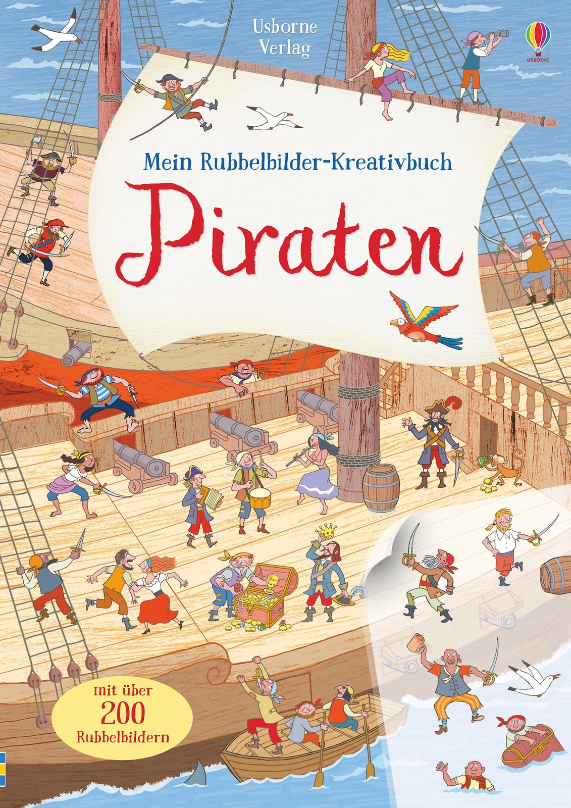 Thumbnail - Mein Rubbelbilder-kreativbuch: Piraten Rob Lloyd Jones