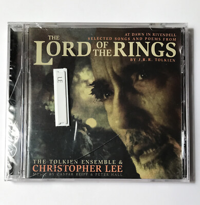 Dawn in Rivendell Selected Songs Poems from Lord of the Rings CD CRACKED CASE