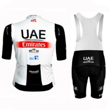 Herren VAE Radsport Team Kurzarm Trikot Trägerhose Sets Radtrikots Bibs