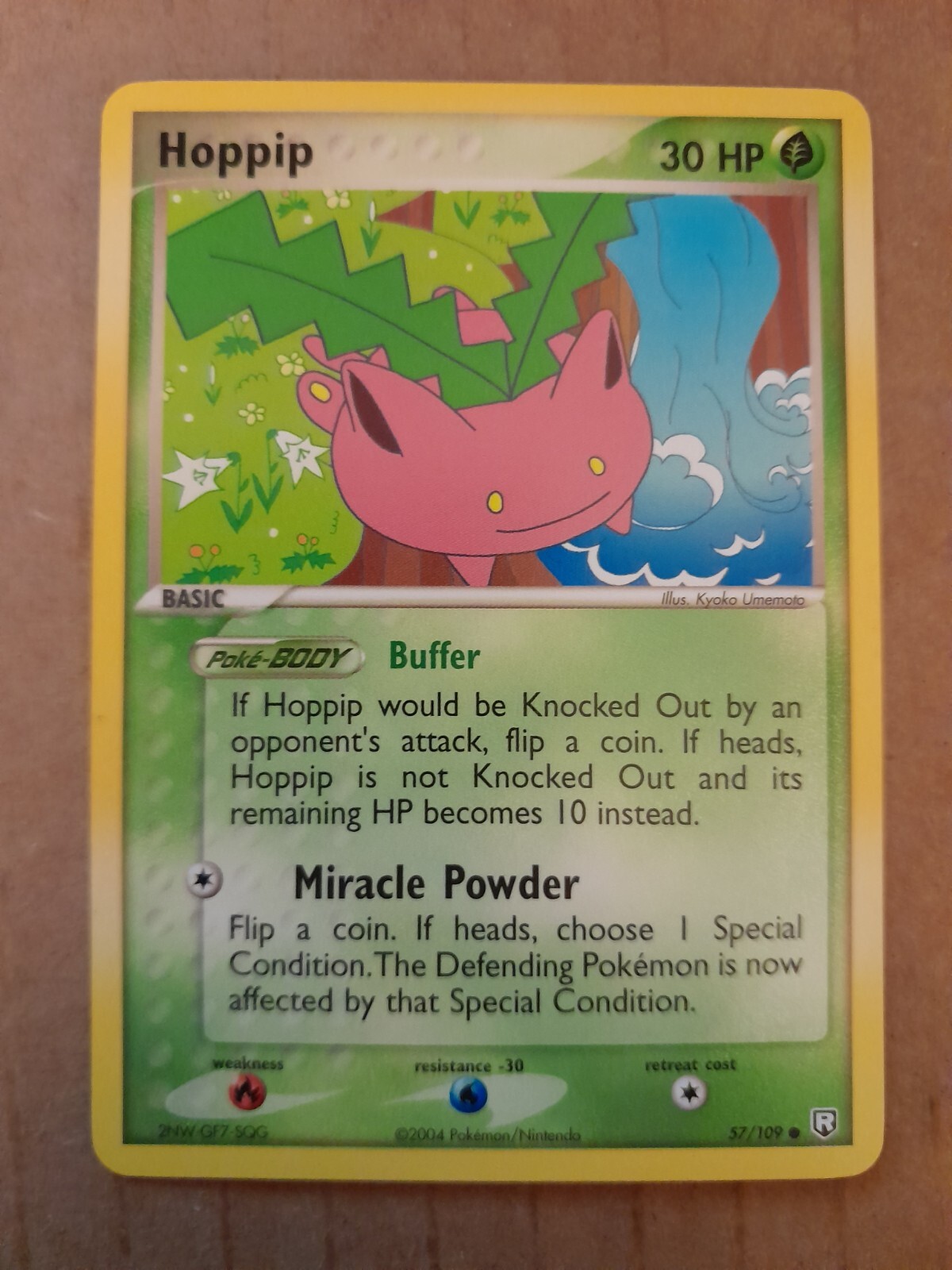 Pokemon Hoppip 57/109 Team Rocket Returns NM See Pictures