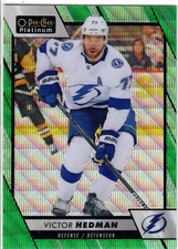 2023-24 O-PEE-CHEE OPC Platinum Emerald Surge #27 Victor Hedman 10/10