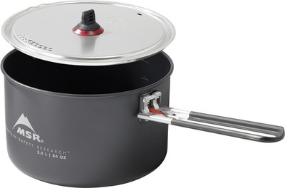 Msr Topf Ceramic 2.5L Einzeltöpfe anodisiertes Aluminium Trekking