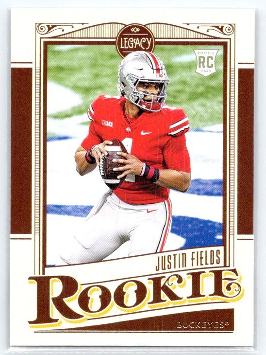 Justin Fields 2021 Panini Legacy Rookie #142