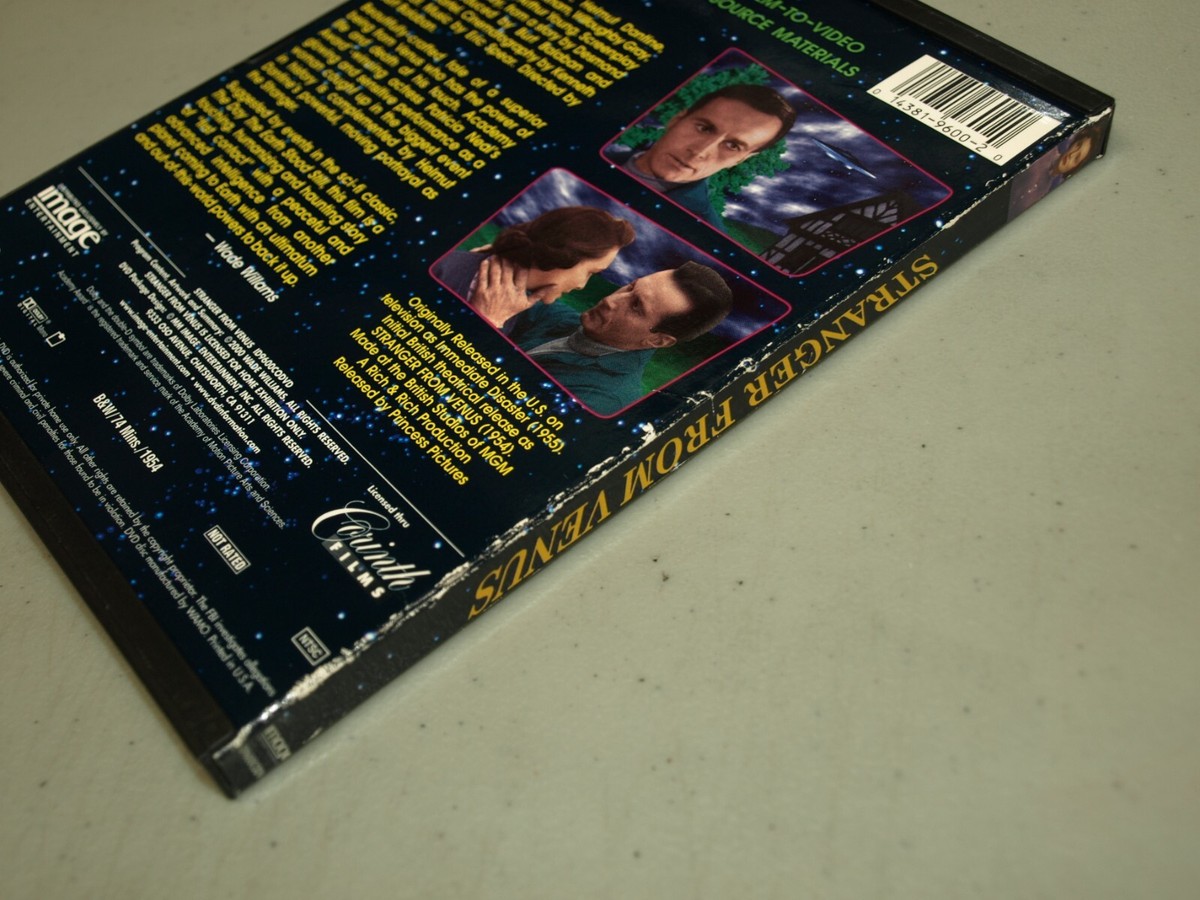 Stranger from Venus 1954 (DVD) Patrica Neal Snapcase Sci-fi Cult
