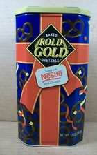 1995 Rold Gold Pretzels Covered In Nestle Milk Chocolate Collector Tin