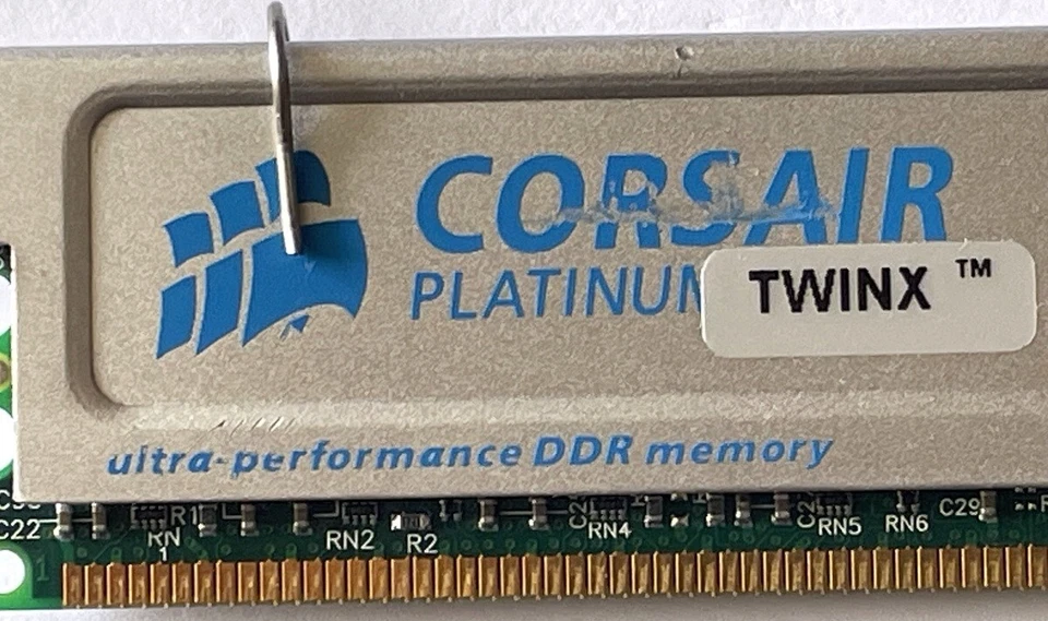 Corsair 256MB XMS Memory CMX256A-2700LLPT👀 - Image 3 of 4