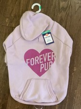 Top Paw Forever Pup Pink Dog Sweater Size Large