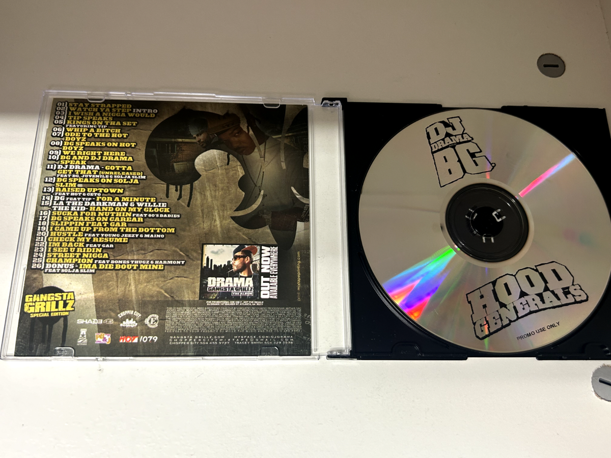 DJ DRAMA GANGSTA GRILLZ BG HOOD GENERALS CHOPPER CITY NEW ORLEANS