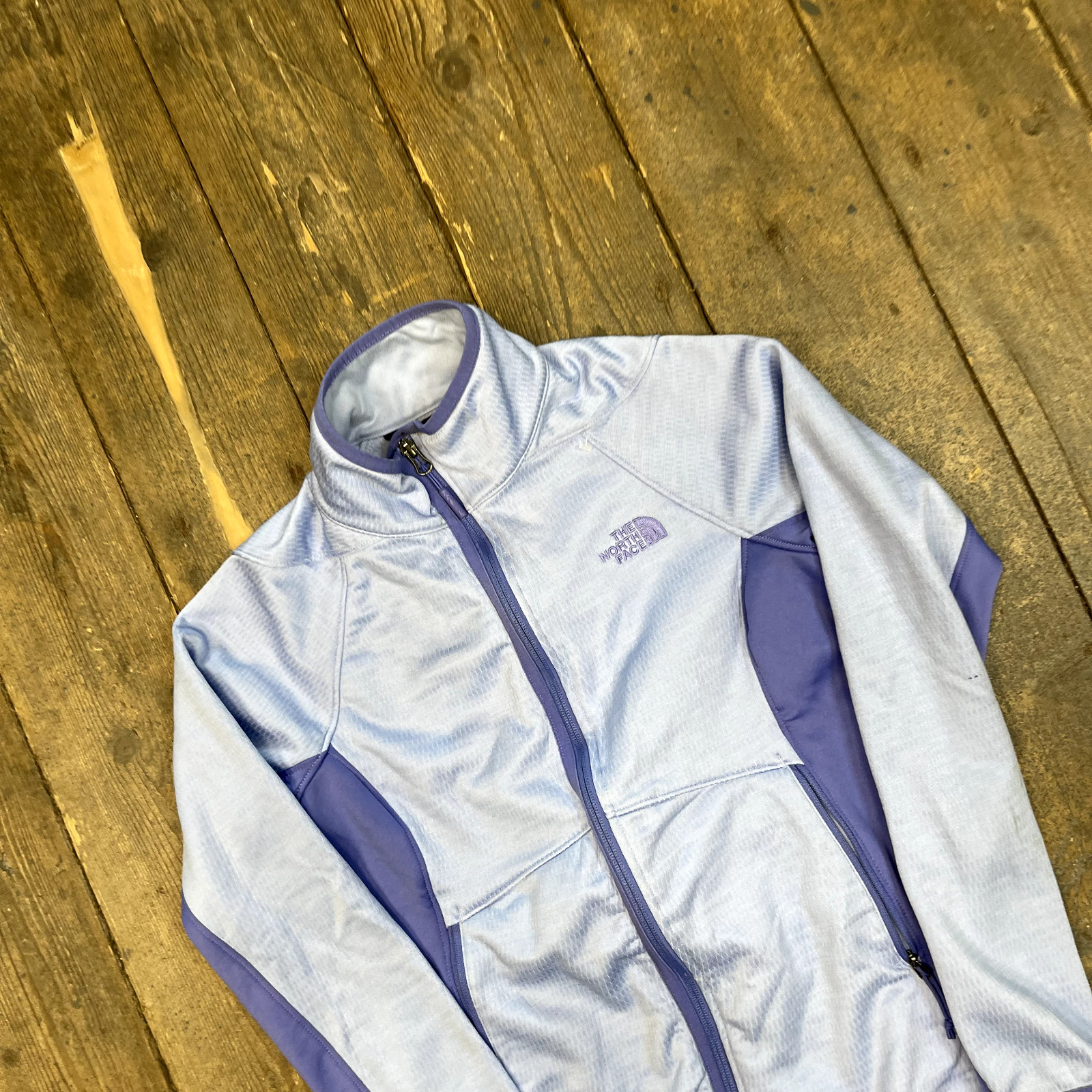 The North Face Sweatshirt Y2K Full-Zip Training Jumper, Purple, Womens Small image 3