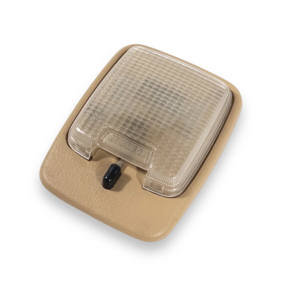 1997-2003 Ford Escort Tan Brown Rear Overhead Center Dome Roof Light - Image 2 of 4